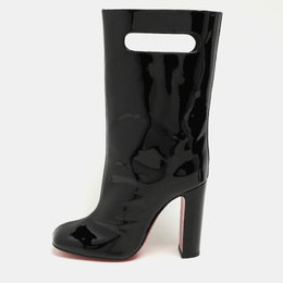 Christian Louboutin: Чёрные ботинки 