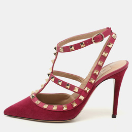 Valentino: Розовые туфли  Rockstud