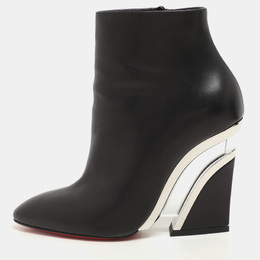 Christian Louboutin: Чёрные ботинки 
