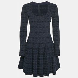 Alaia: Синее платье 