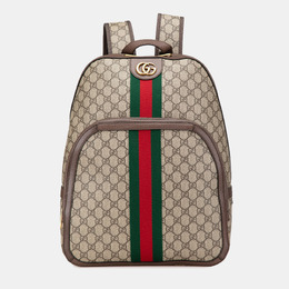 Gucci: Бежевый рюкзак  GG Supreme