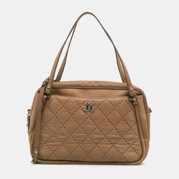 Chanel: Коричневая сумка 