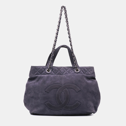 Chanel: Фиолетовая сумка 