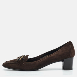 Salvatore Ferragamo: Коричневые лоферы 