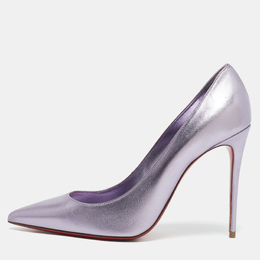 Christian Louboutin: Фиолетовые туфли 