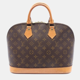 Louis Vuitton: Коричневая сумка 