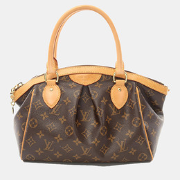 Louis Vuitton: Коричневая сумка 