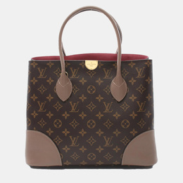 Louis Vuitton: Коричневая сумка-шоппер 