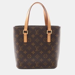 Louis Vuitton: Коричневая сумка-шоппер 