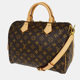 Louis Vuitton: Коричневая сумка  Speedy