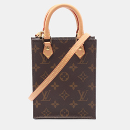 Louis Vuitton: Коричневая сумка через плечо 