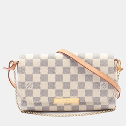 Louis Vuitton: Белая сумка через плечо 