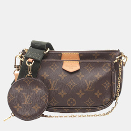 Louis Vuitton: Коричневая сумка  Pochette Accessoires