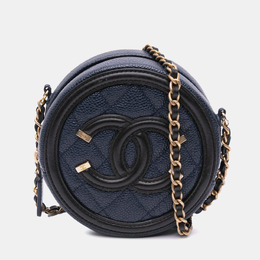 Chanel: Чёрная сумка через плечо 