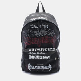 Balenciaga: Чёрный рюкзак  Explorer