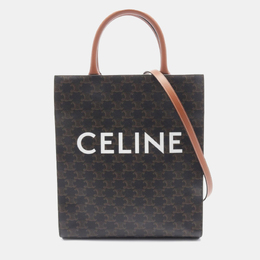 Celine: Коричневая сумка 