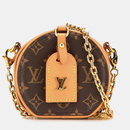 Louis Vuitton: Коричневое колье 