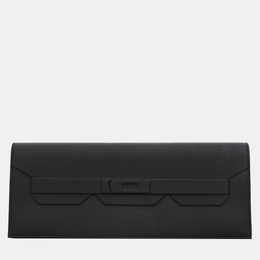 Hermes: Чёрный клатч  Birkin