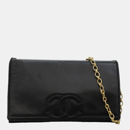 Chanel: Чёрный клатч 