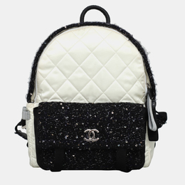 Chanel: Белый рюкзак 
