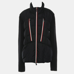 Moncler: Чёрный кардиган 