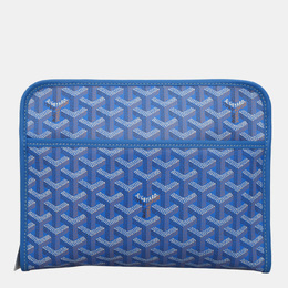 Goyard: Голубой клатч 