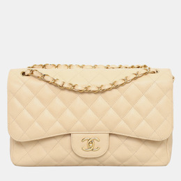 Chanel: Бежевая сумка 