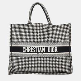 Dior: Чёрная сумка-шоппер 