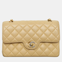 Chanel: Бежевая сумка 