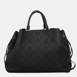 Louis Vuitton: Чёрная сумка-шоппер 