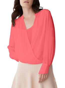 BCBGMAXAZRIA: Блуза с запахом 
