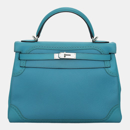 Hermes: Блестящая сумка  Kelly 32