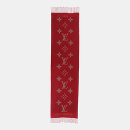 Louis Vuitton: Красный шарф 