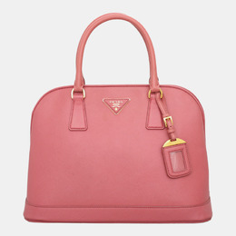 Prada: Розовая сумка-шоппер 