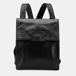 Chanel: Чёрный рюкзак 