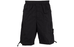 Stone Island: Чёрные шорты 