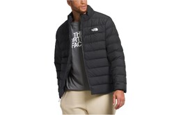 The North Face: Чёрный пуховик 