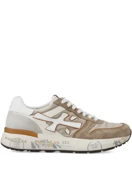 Premiata: Коричневые кроссовки 
