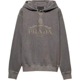 Prada: Серая толстовка 
