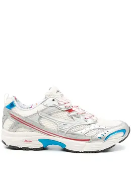 Mizuno: Серебристые кроссовки 
