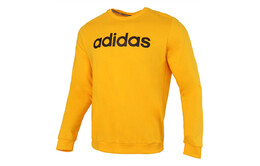 Adidas: Жёлтая толстовка 
