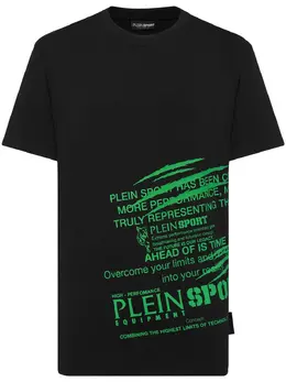 Plein Sport: Хлопковая футболка 