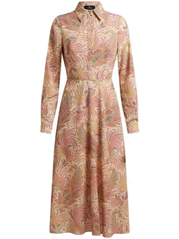 ETRO: Платье из соболя 