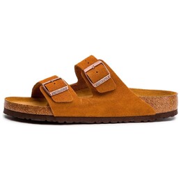 Birkenstock: Коричневые шлёпанцы  Arizona