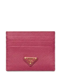 Prada: Розовый картхолдер 