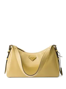 Prada: Жёлтая сумка 