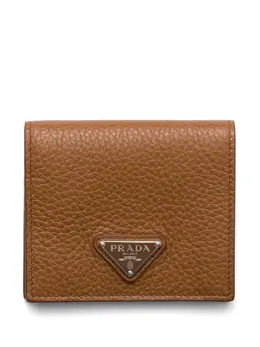 Prada: Коричневый кошелёк 