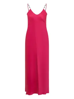 Max Mara: Атласное платье 