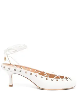 Chloé: Белые сабо 
