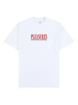 Pleasures: Белая футболка 